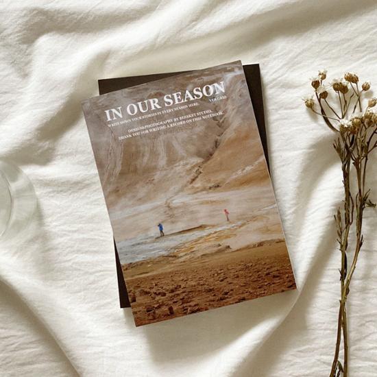 Biscuit Studio Season Note - Grid (9type), a Popular Phrase In Korea