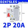 Delixi 220V Miniature Air Switch Circuit Breaker 2P with Leakage Protection, 1P+N, 3P, 4P.