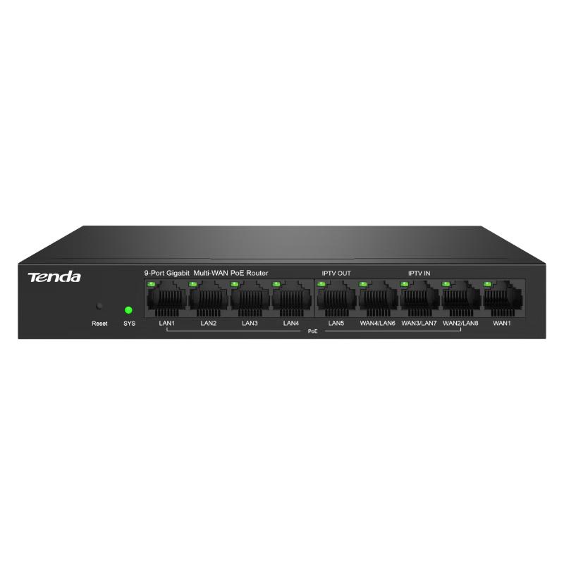 

Tenda G0-8G-POE 8-Port Gigabit Managed PoE Switch