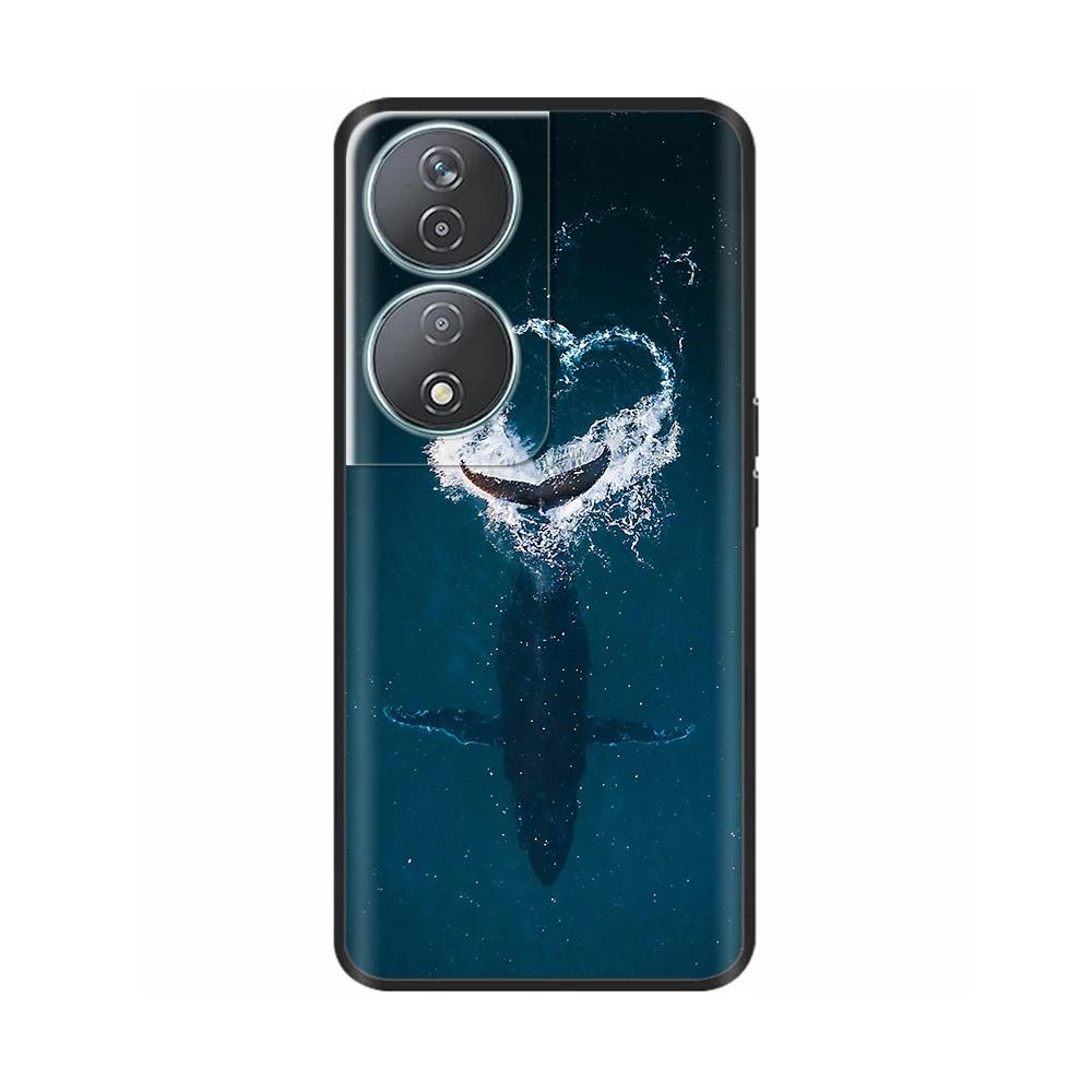 Für Honor X7b Hülle Bemalte Cartoon-Blume Silikon Funda TPU Weiche Abdeckung Für Honor X7B 5G Hüllen Für Honor 90 Smart Schutzhülle