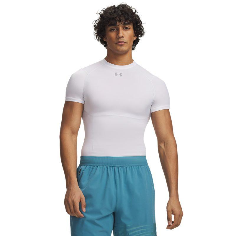 Under Armour T Shirts Men's White Crew Neck 6015382-100