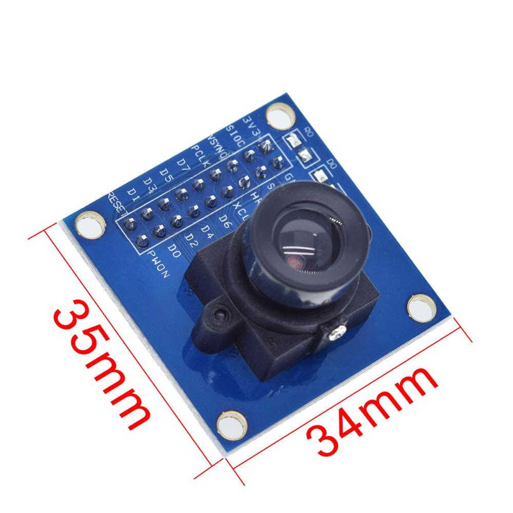 1/3 Stück OV7670 Kameramodul OV7670 Modul Unterstützt VGA CIF Automatische Belichtungssteuerung Anzeige Aktive Größe 640X480 Für Arduino