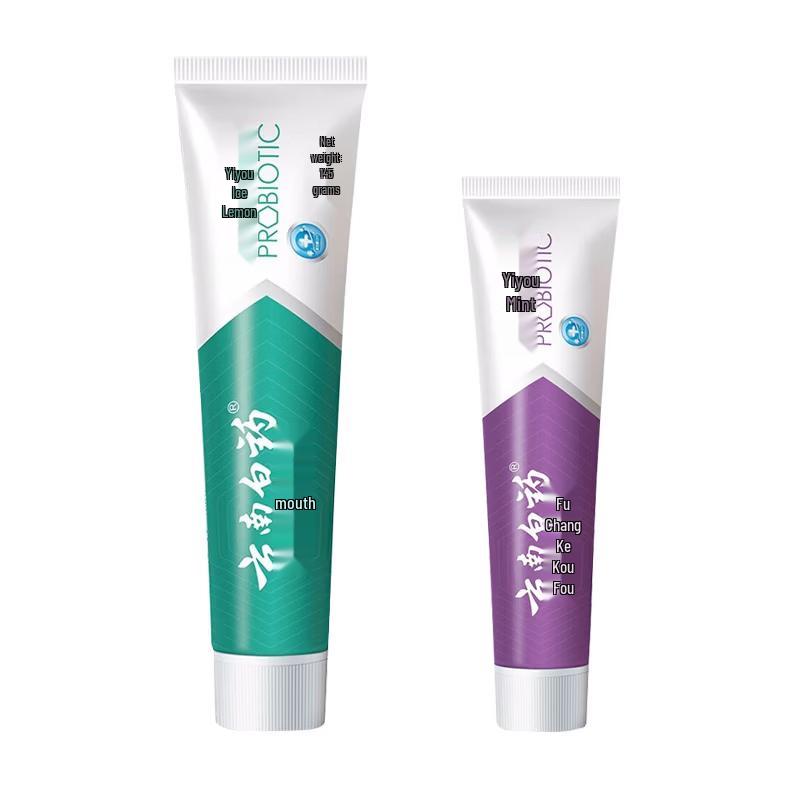 

Yunnan Baiyao Jin Kou Jian Fresh Mint Toothpaste Duo Pack