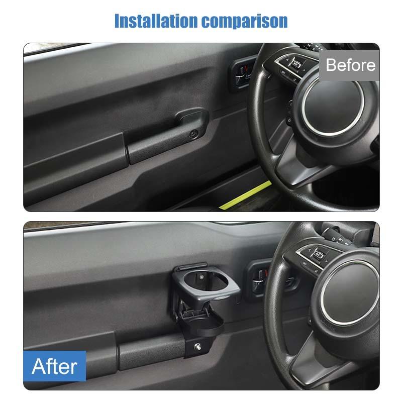 Auto Tür Getränkehalter Halterung Ablage Unterstützung Für Suzuki Jimny 2019 Up Innenraumzubehör