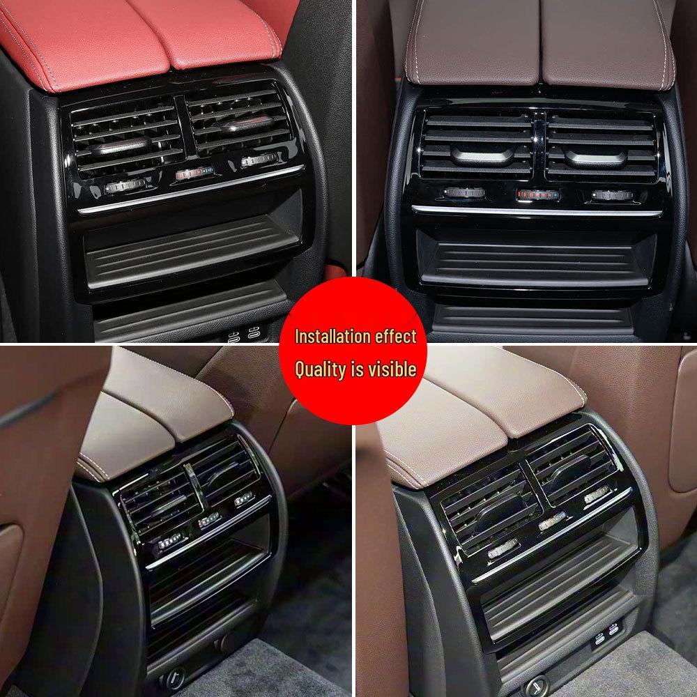 BMW 5/6 Series Rear Air Vent Assembly for G30/G38 Models - Rear Seat AC Vent Grille 64229357865