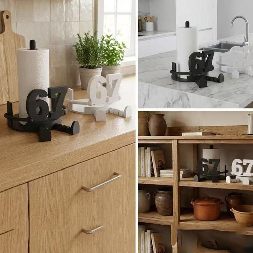 Origineller Toilettenpapierhalter Einzigartiger Taschentuchrollen-Spender Lustiger Rollenpapierhalter Küche