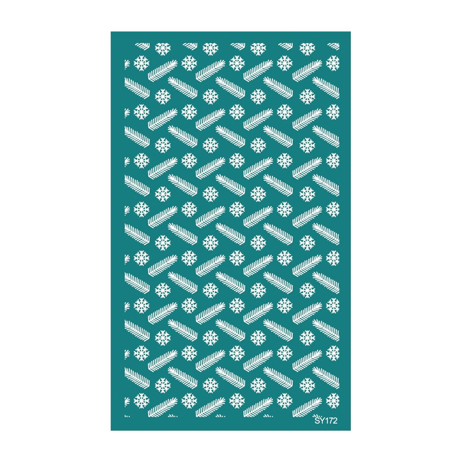 

Трафарети для шовкографії на різдвяну тематику Трафарети для переказів із сіткою «Олень» Трафарети для трафаретного друку багаторазового використання для сережок 172