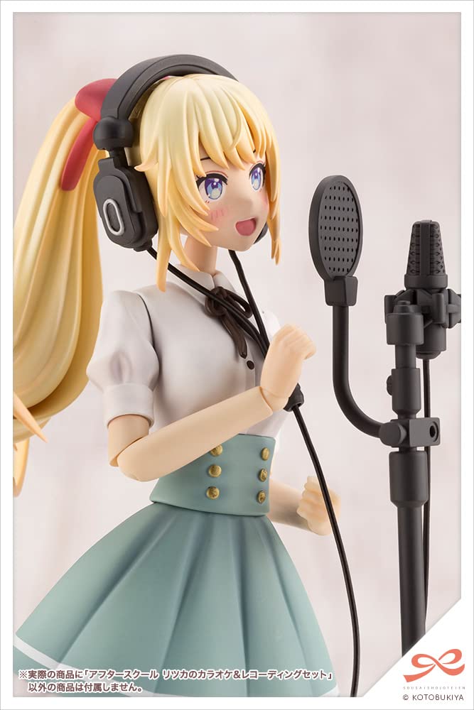 KOTOBUKIYA Sosai Garden After School Karaoke Recording Set Height 141mm Scale Plastic Model Girls' Ritsuka's & Approx. 1/10