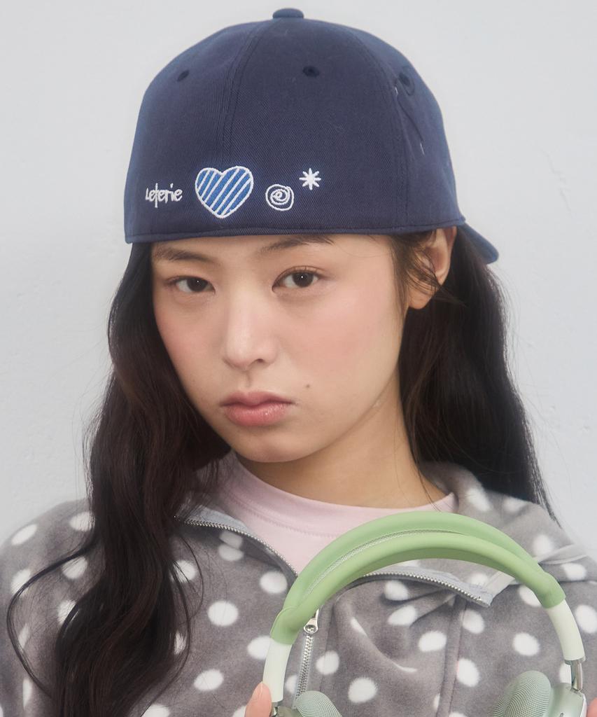Leteoli Lr Embroidered Camp Cap_Navy