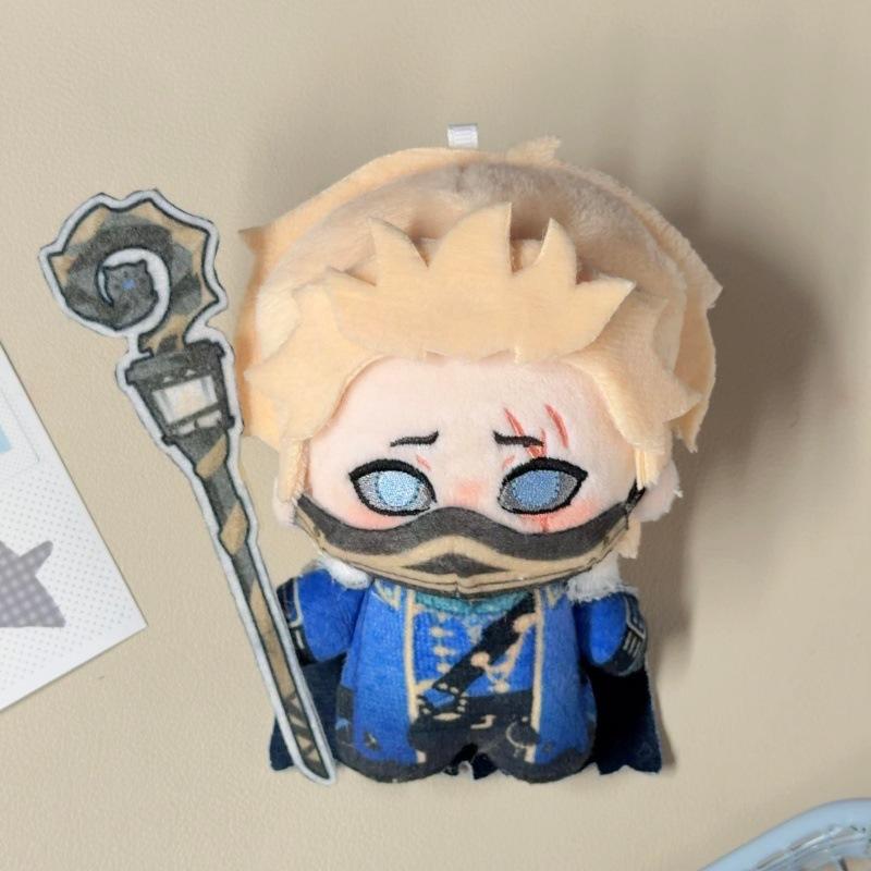 10Cm Orpheus Lanternist Plush Doll Keychain Norton Campbell Character Stuffed Pendant Game Peripheral Gardener Collect Gifts