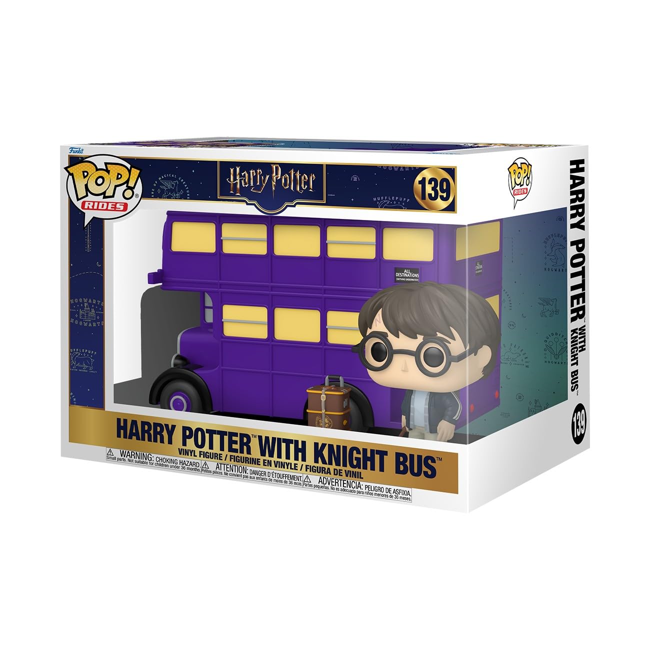 

FUNKO Rides Super Deluxe Funko Pop Harry Potter Night Knight Bus Pop!