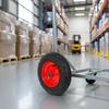Utility Cart Replacement Wheel Wear Resistant Air-Filled Tire Hardware Accessory Shock Absorbing