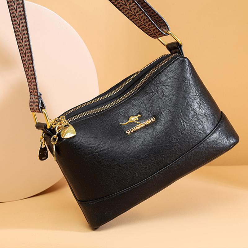 High Quality Soft Leather Luxury Purses And Handbags Female Bags Designer Multilayer Women Shoulder Crossbody Bags