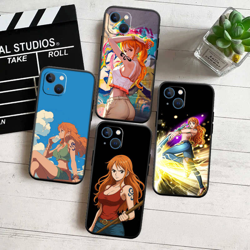 MH120 One Piece Nami Phone Case for Motorola Moto Edge 60 60s 70 G86 G56 G54 E14 G04S G45 G54 G64 S30 S50 X30 X40 X50 Pro Power Tylus