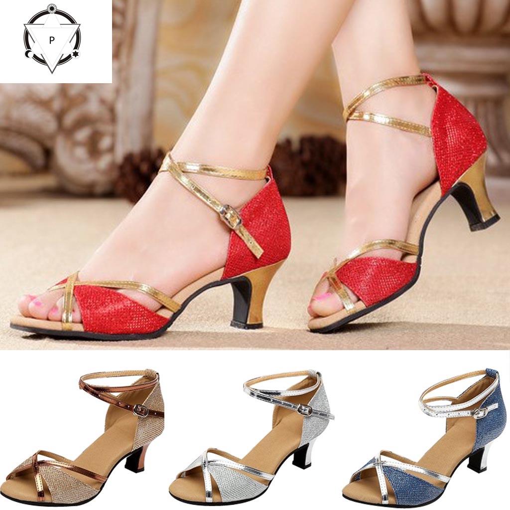 Prom Ballroom Latin Salsa Dance Shoes Square Dance Shoes,2019 New Womens Rumba Waltz Shoes