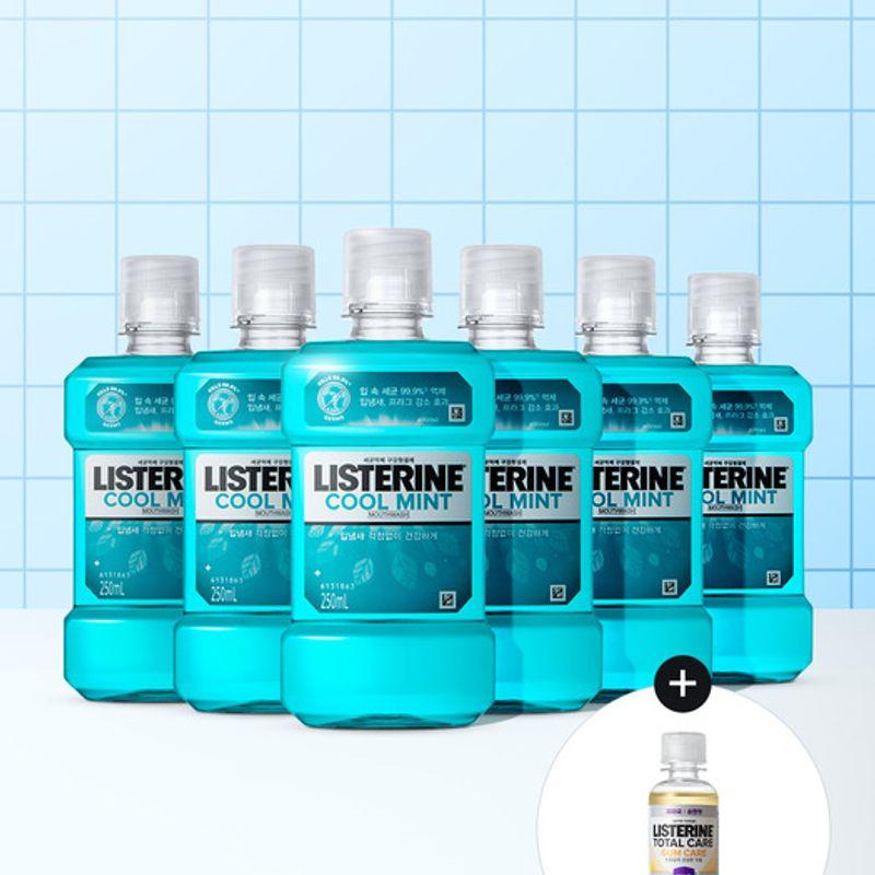 LISTERINE (100ml of _Gyeom Care) LISTERINE Cool Mint 250mlx6