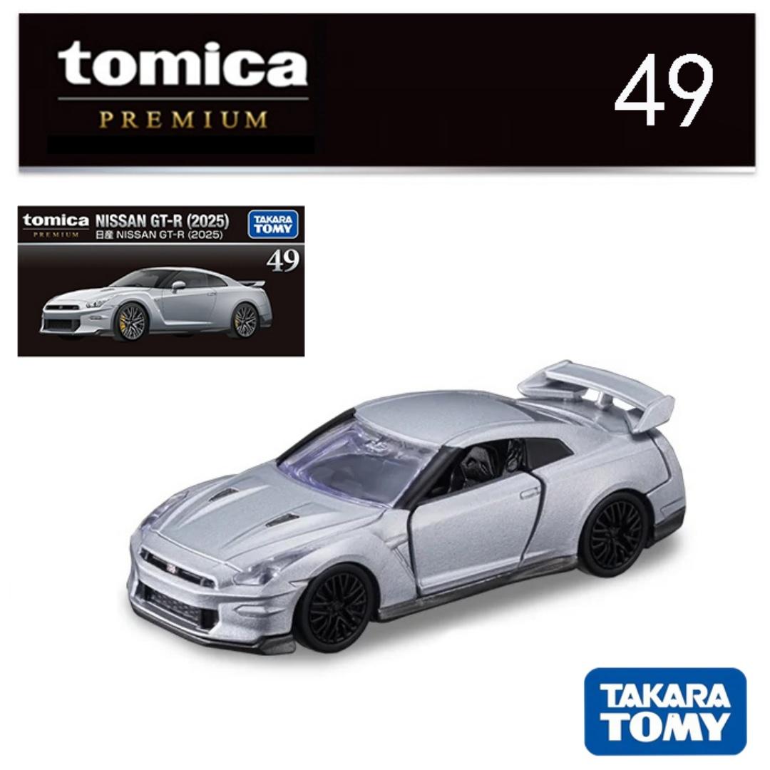 

Takara Tomy Tomica Premium 49 Nissan Nissan GT-R (2025) Mini Car Alloy car Diecast Model Replica Series Children Gifts Boy Toy