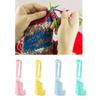4 Pcs Crochet Tension Rings Yarn Guide Finger Holder Knitting Thimble Tool Plastic Yarn Guide Separated Yarns Tools