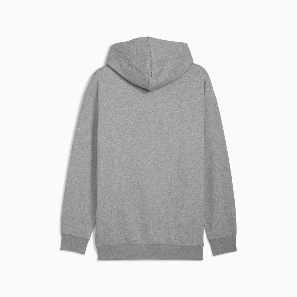 Men's Sweatshirt Puma ESS RELAXED SMALL NO.1 LOGO FL Gray 68915203 R XL