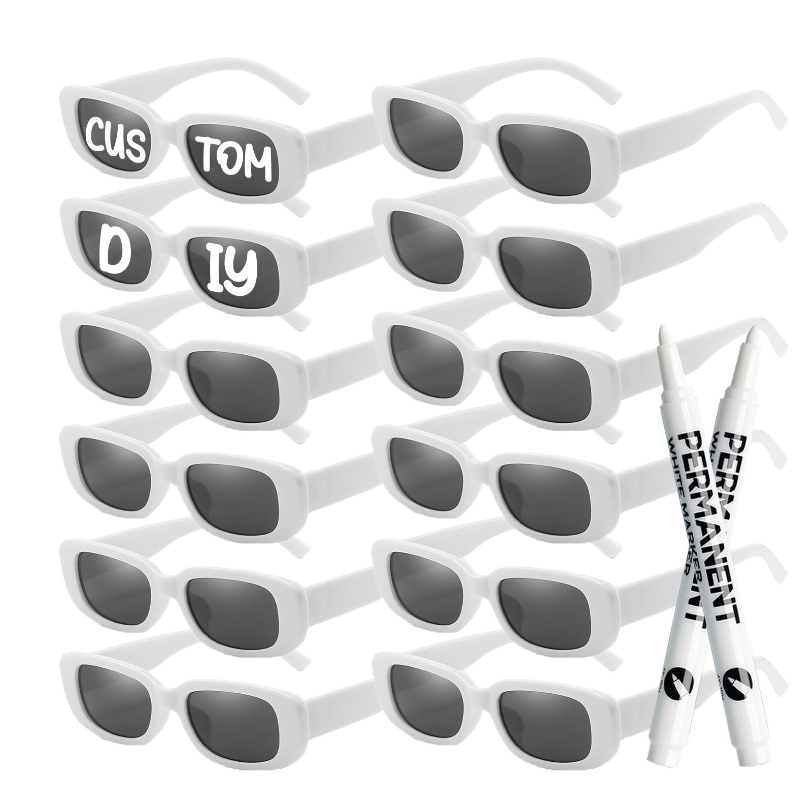 12-100 GAB Kāzu Saulesbrilles Personalizētas Saulesbrilles