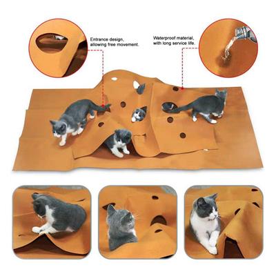 Katzenaktivitätsmatte Fördert Gesundheit Reduziert Schlechte Angewohnheiten Kratzfest Katzen Spielmatte Katzen Jagdinstinkt Spielzeug