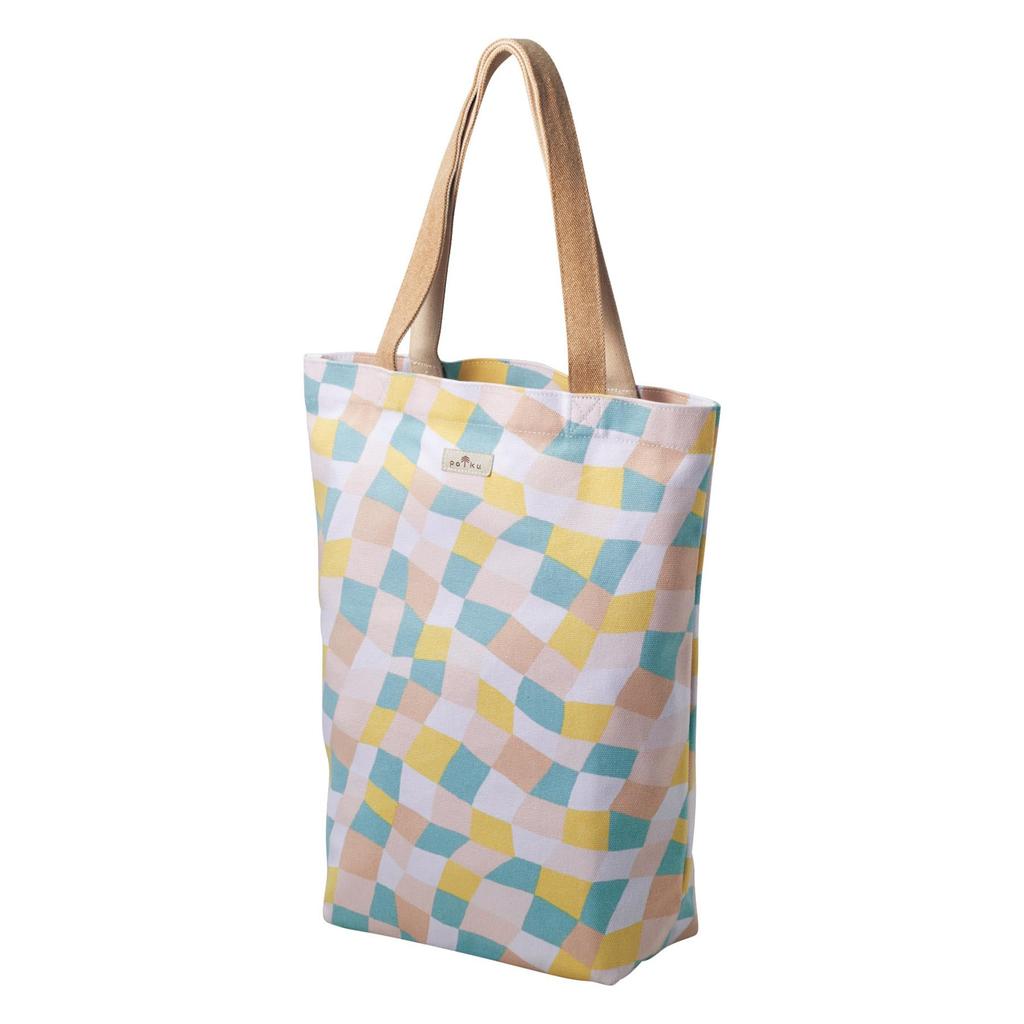 Marushin Polku Tote Putarha Nordic Large A4 0545014900 Bag, Canvas, Style, Cute, Women's, Capacity, Gusseted, Size, Durable,