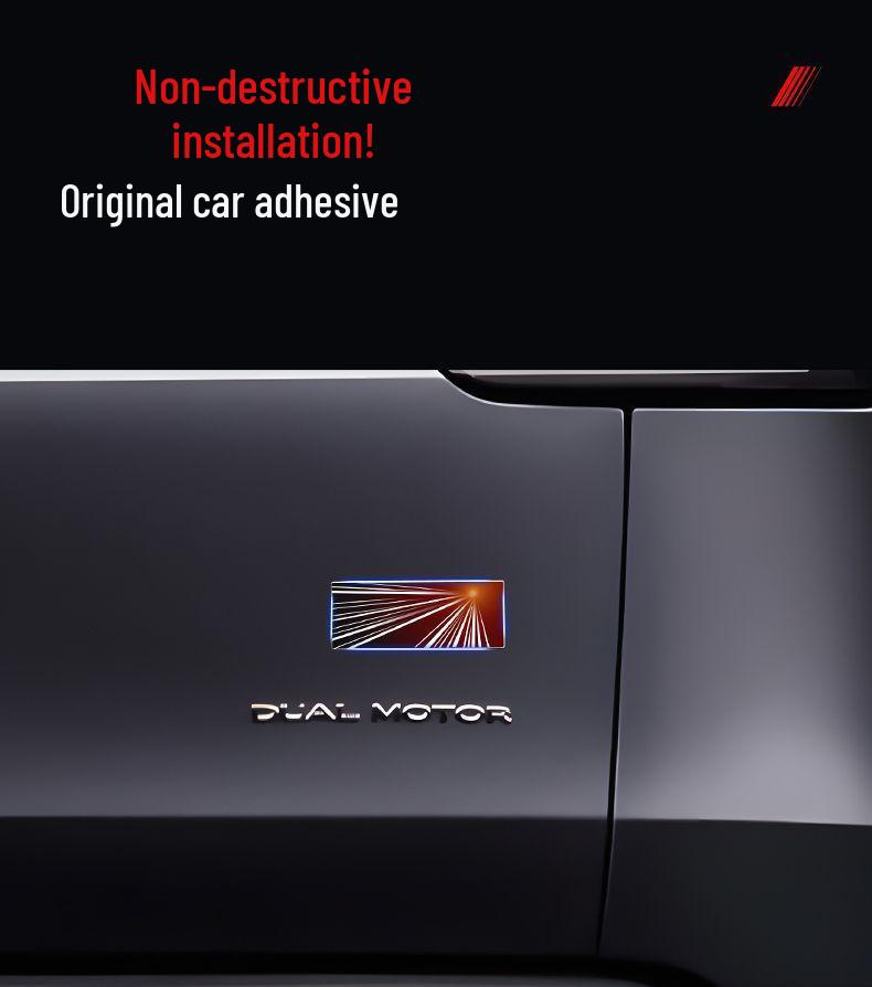 Tesla Model Y/3 Znak na kufr Pryskyřičná Dekorační Nálepka