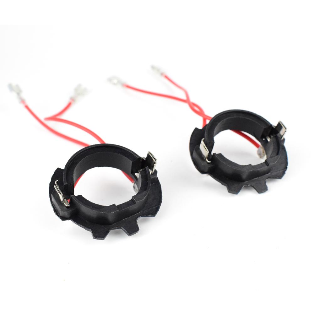 For VW GOLF MK5 Accessories Headlight Adapter H7 Lamp Base Wire Retainer For Jetta Car Led Headlamp Replacement D119A 10Pcs/Lot