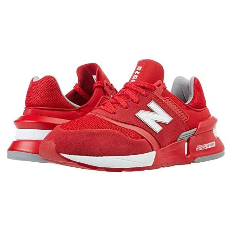 New Balance NB 997S Comfortable Retro Mid-Top Casual Running Shoes Unisex Sneakers Red MS997HM