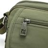 Kompaktní crossbody taška s více kapsami na zip pro muže a ženy