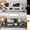 Black and White Four-season Universal Full-cover Fabric Sofa Towel, Light Luxury Chenille Sofa Cover Towel, Simple AB Double-sided Sofa Cover Towel