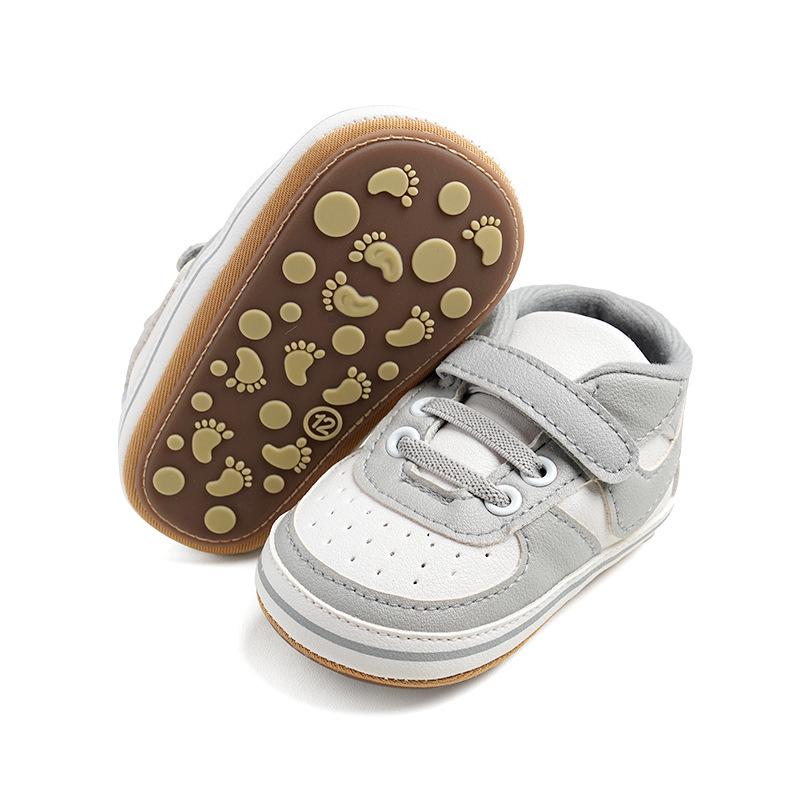 Non-Slip Waterproof Pre-Walking Shoes for Newborns (0-1 Year) with Velcro Closure