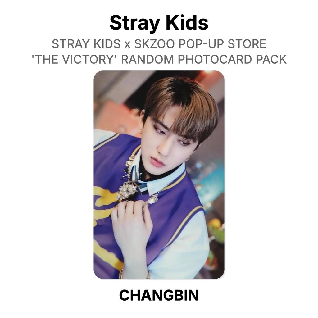 Stray Kids x SKZOO POP-UP STORE 'THE VICTORY' RANDOM PHOTOCARD PACK Official Photocard