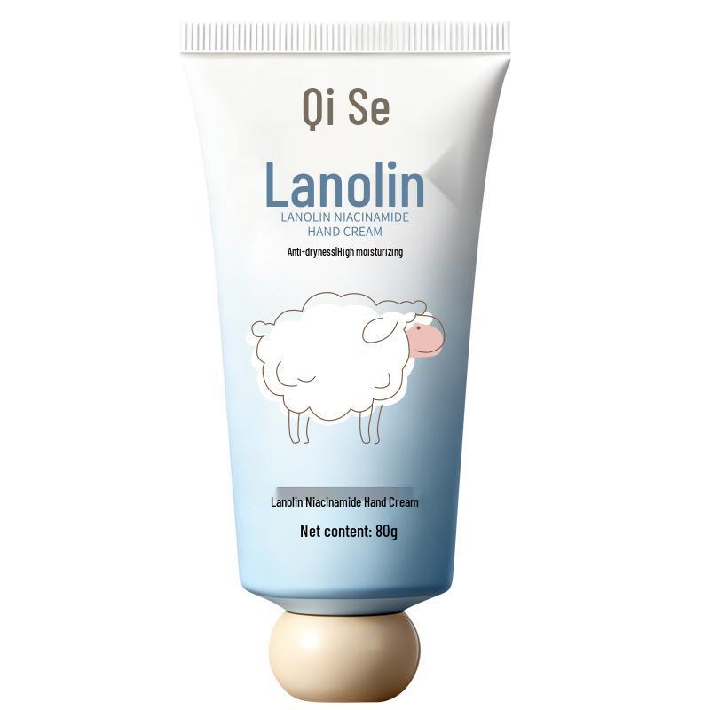 Qiser Lanolin Hand Cream: Hydrating, Nourishing, Moisturizing—Prevents Dryness & Cracking, Softens & Beautifies Skin.
