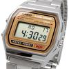 Casio Vintage Series A158WEA-9 Unisex Digital Watch Metal Band Brown Gold