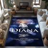Michael Jackson 27 Personalized Name Floor Rug Office Rug Perfect for Balcony Bedrooms Game Room Foyer Anti-slip Rug Anime Office Decor