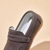 Jarní chlapecké slip-on boty v britském stylu z měkké kůže pro pódium a řeč 2025