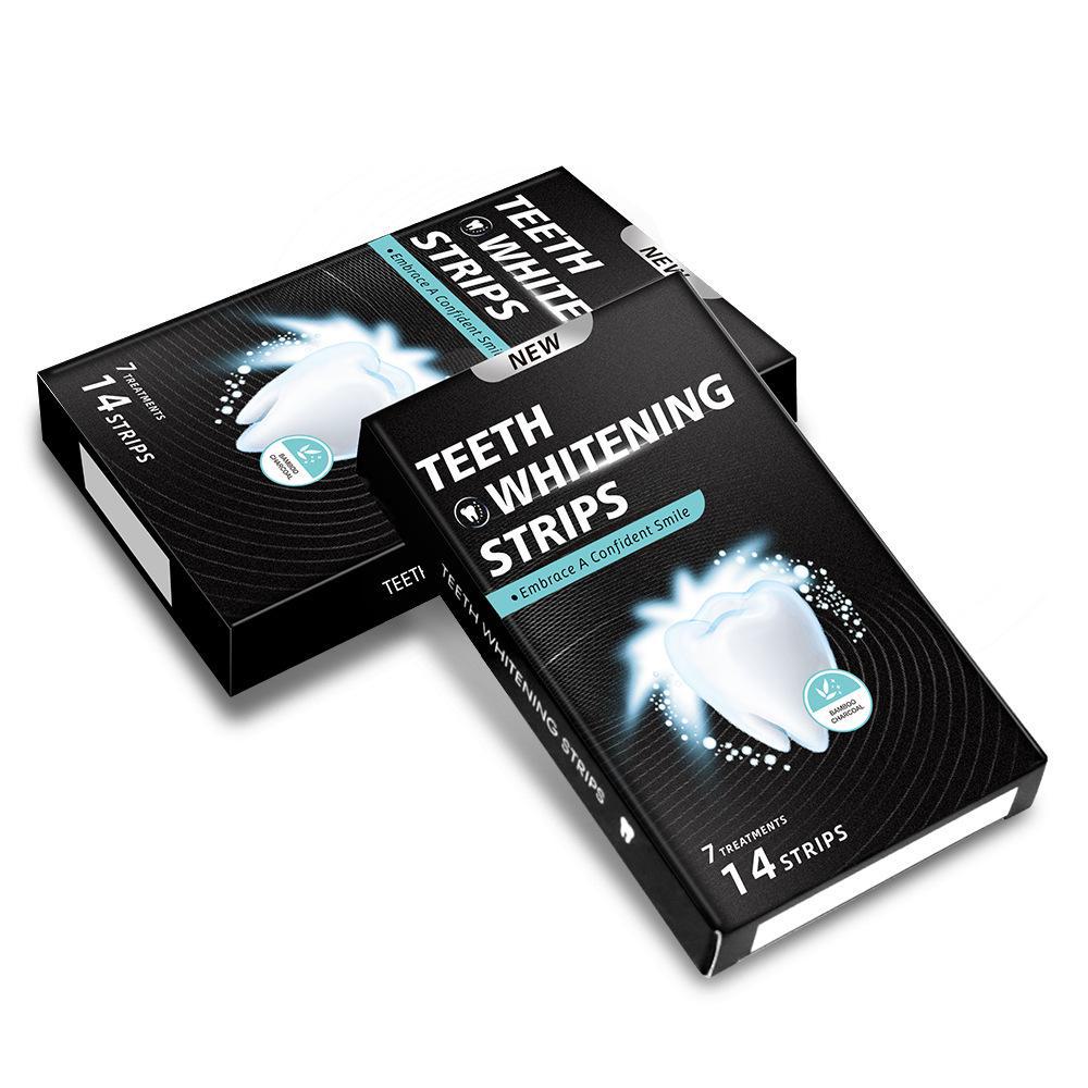 Whitening Teeth Stickers: Dazzling White 3D/5D/9D Teeth Whitening Bleaching Stickers - 7 or 14 Pairs Available.