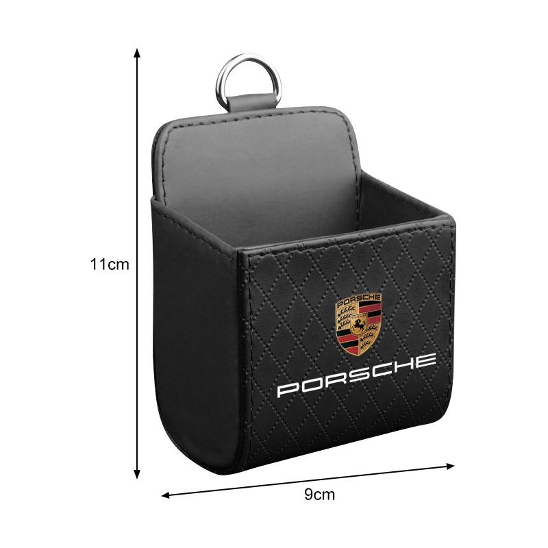 Car Air Outlet Storage Box Phone Glasses Organizer Car Goods For Porsche Boxster Cayenne Panamera Macan Cayman 911 918 996 917 991