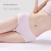 Women's Antibacterial Ice Silk Ultra-Thin Seamless Breathable Quick-Drying Plus Size Nude Feel Briefs