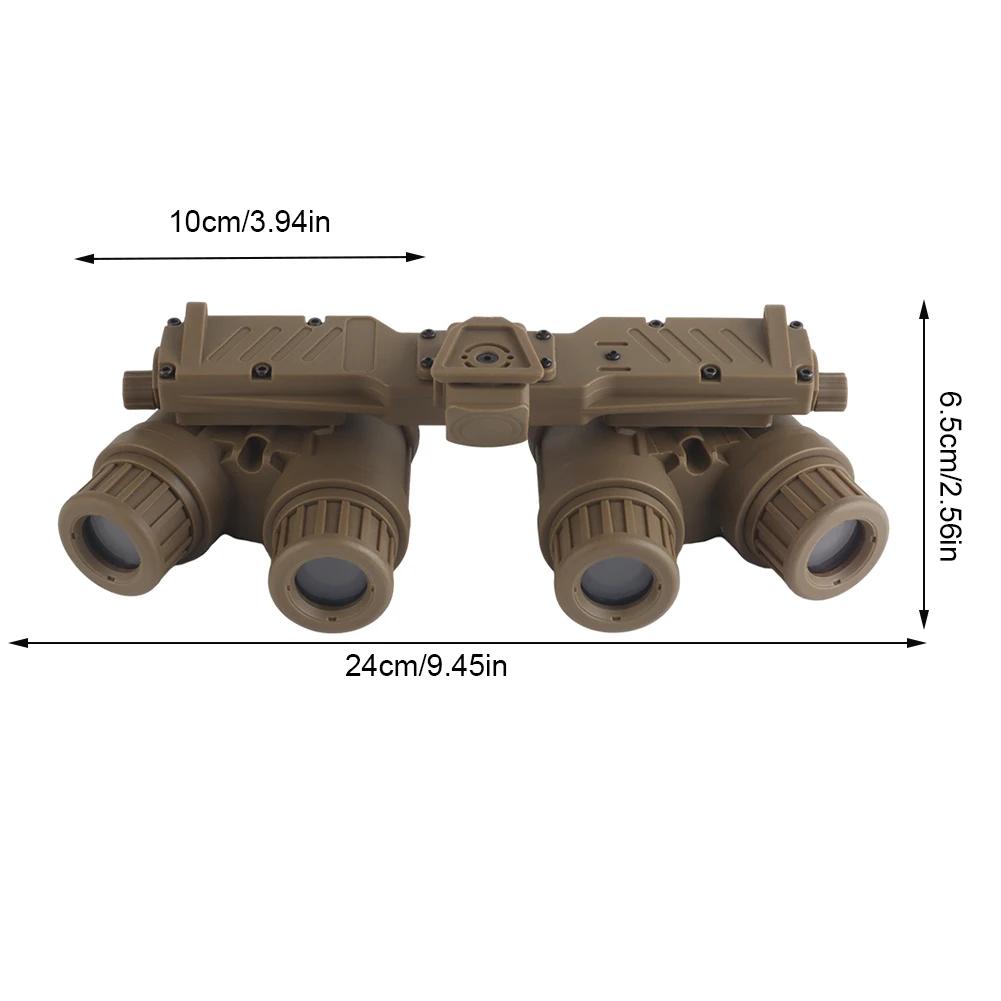 GPNVG 18 Night Vision Goggle No Function Tactical Helmet Binocular Model Airsoft Hunting Tactical Binoculars Movies Props