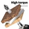 6pc Magnetic Cross Screwdriver Head Magnetic Anti Slip Hardness Electric Screwdriver Tool Electric Drill Extended Hexagonal Tool