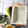 Rectangle Bread Non-stick Baking Cake Mold Tray Silicone Pan Bakeware DIY Tool