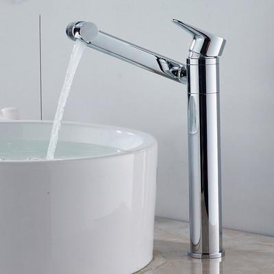 Basin Faucet Water Tap Bath 360 Degree Swivel Gold Bathroom Faucet Single Handle Sink Tap Mixer Hot and Cold Sink Water Crane
