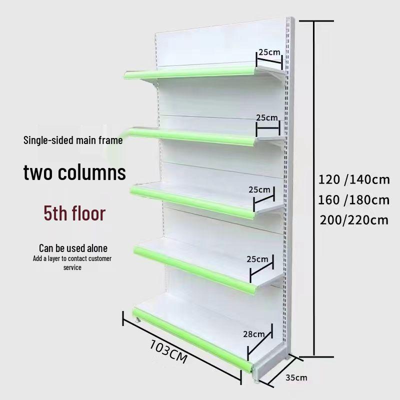 Hospital Pharmacy Multilayer Display Rack: Double/Single-Sided Wall-Mounted Medicine Cabinet