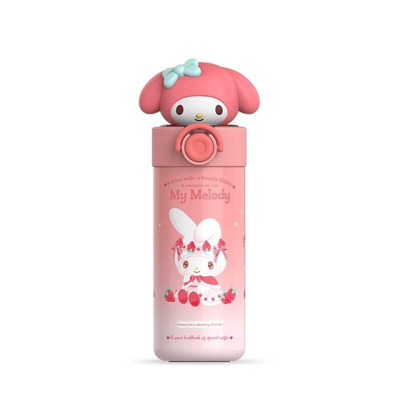 Crayon Shinchan Kids Insulated Travel Mug With Straw Lock For School And Outdoor Use