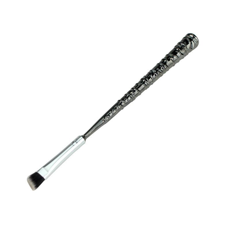 Harry Potter Magic Wand Makeup Brush With Aluminum Handle Portable Cosmetic Tool For Students