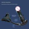 1 Set Multiple Modes Adult Simulated Silicone Cock Ring Vibrating Rod For Prostate And Anal Stimulation Remote Control Available