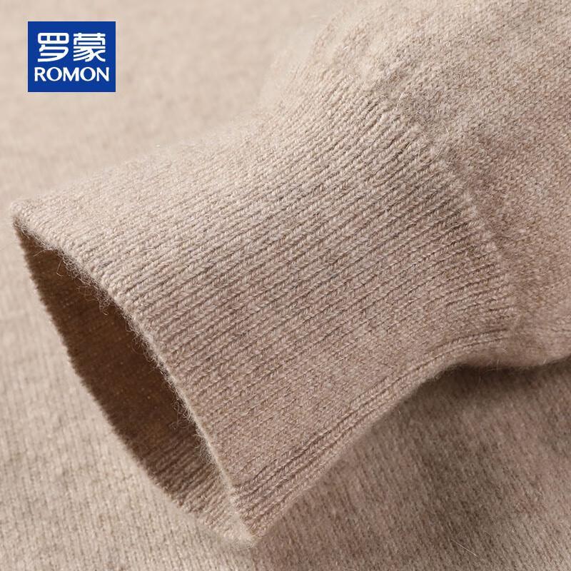 ROMON Men's 100% Pure Cashmere Turtleneck Sweater