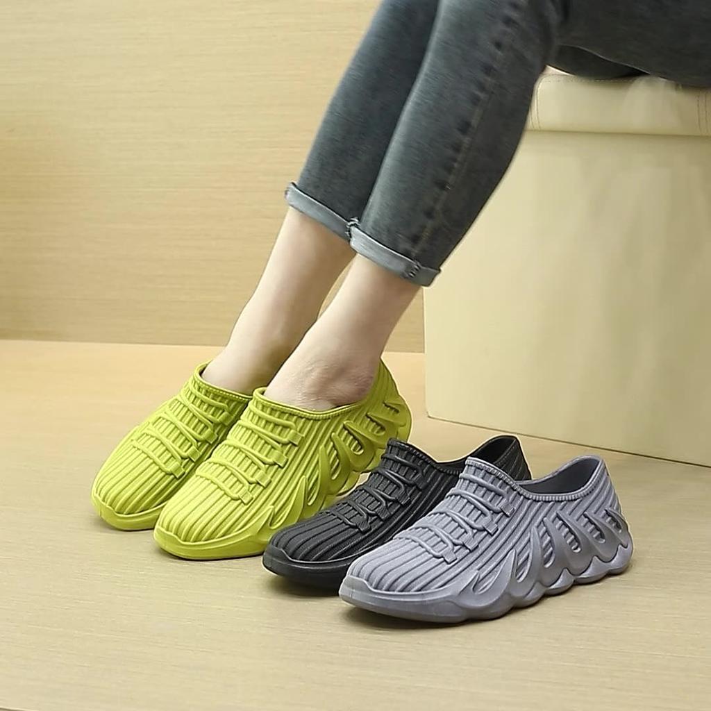 Women Low-Top Waterproof Shoes Rain Shoes Rain Boots Women's Summer Work Rubber Shoes Fashion Jelly Slip-on Shoes